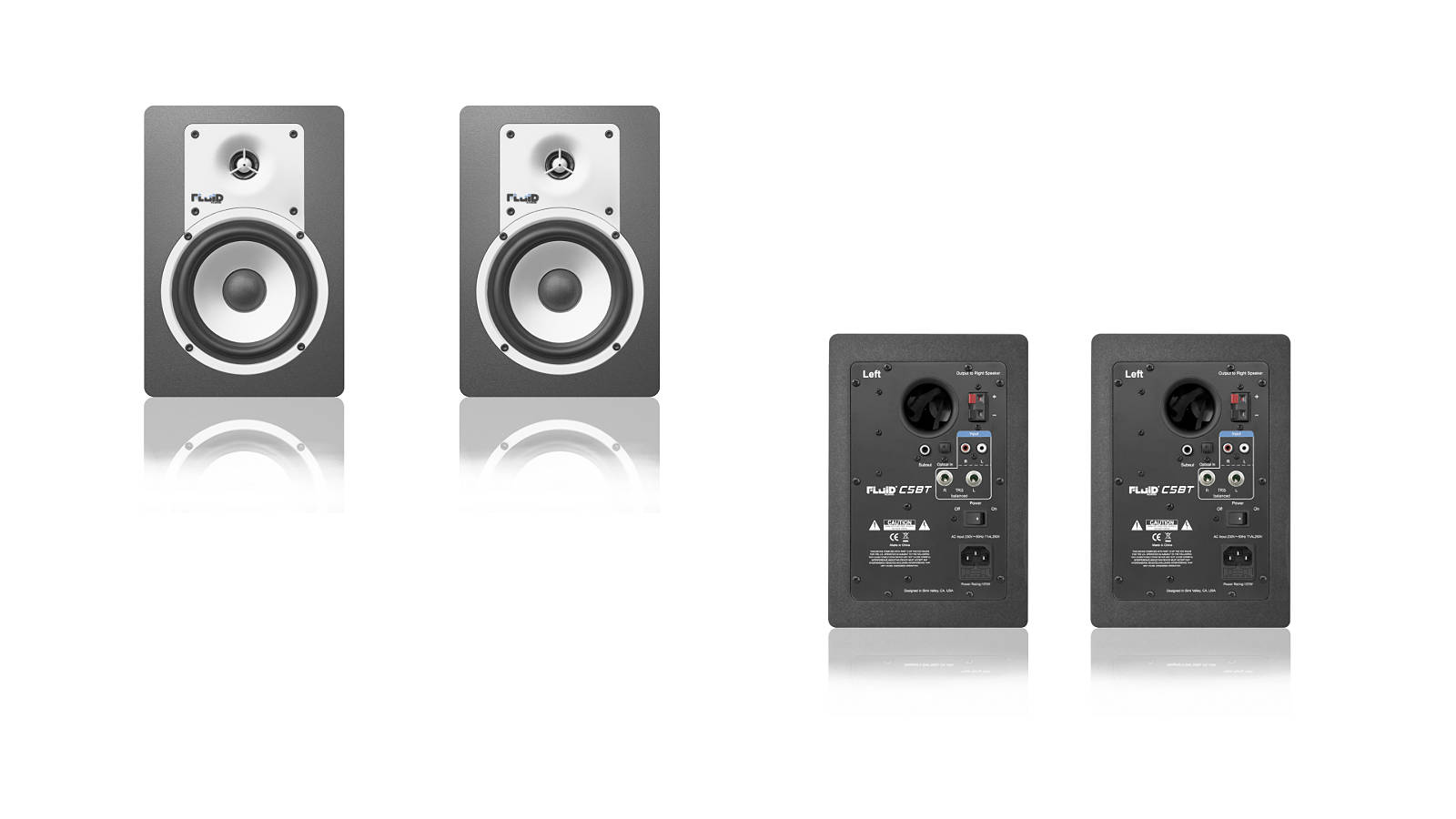 Fluid Audio C5 BT Studiomonitor Paar