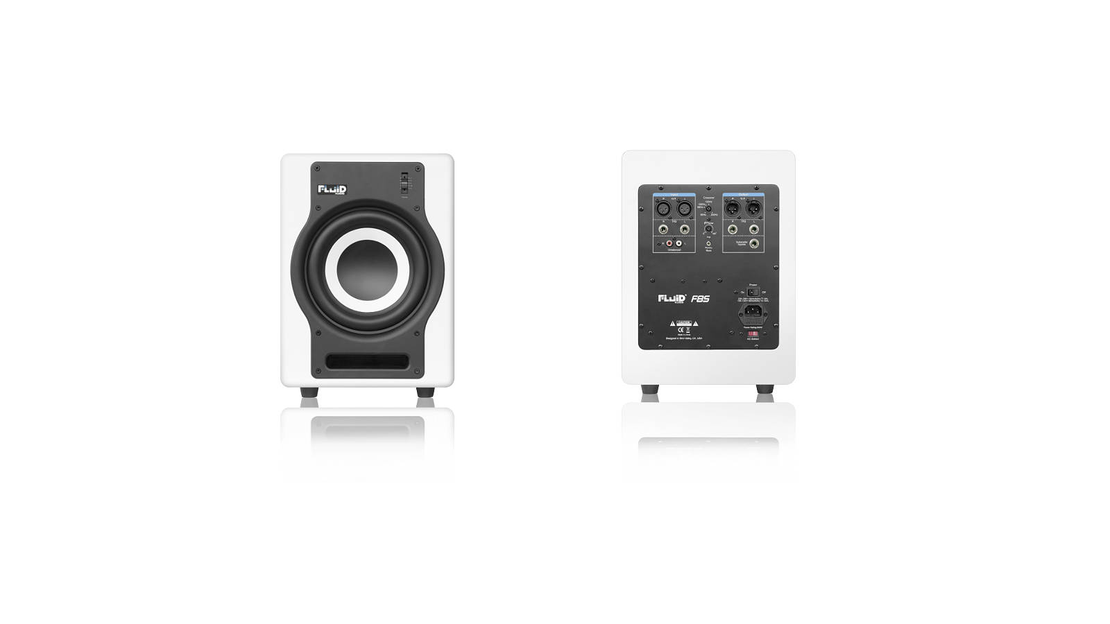 Fluid Audio F8 SW Subwoofer Weiß