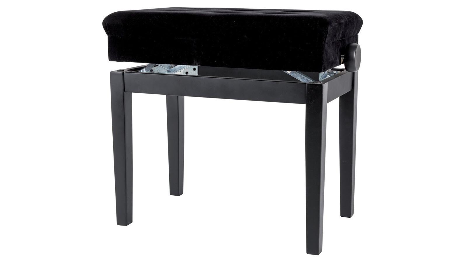 Gewa Pianobank Deluxe mit Fach schwarz