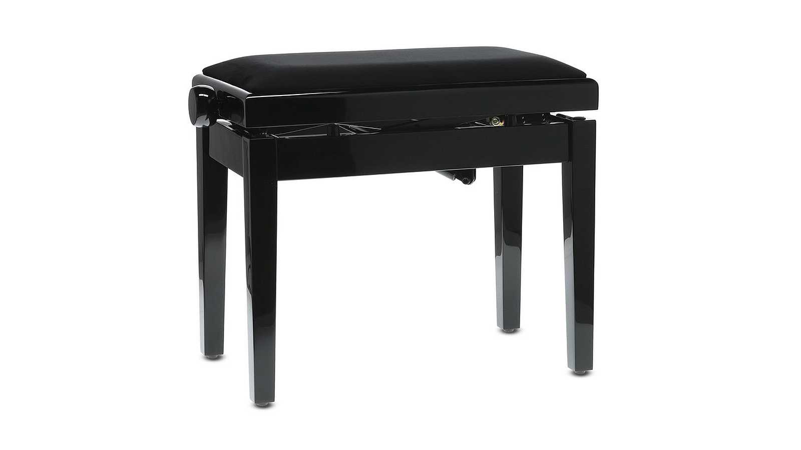 Gewa Pianobank Deluxe Autolift schwarz poliert