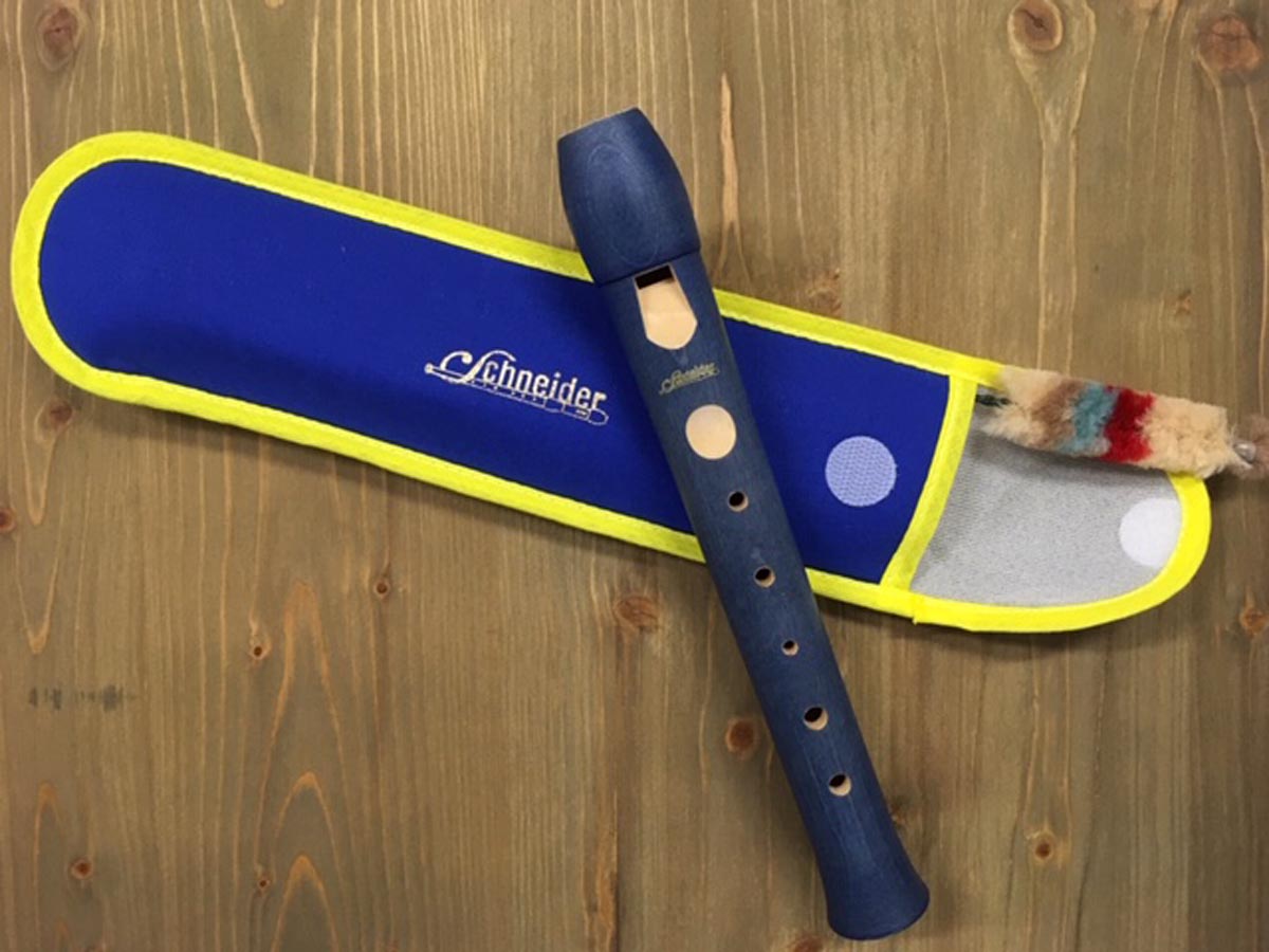 Gebrüder Schneider Kindergartenflöte 5 Töne 40880 blau