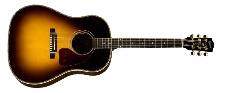 Gibson J-45 Custom Westerngitarre Vintage Sunburst