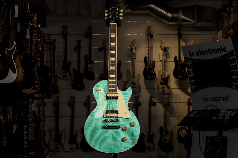 Gibson 2014 Les Paul Classic Seafoam Green