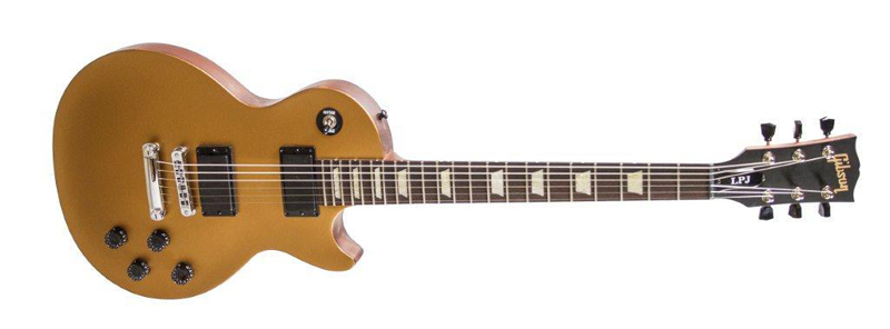 Gibson 2013 LPJ Rubbed Gold Top Dark Back Satin