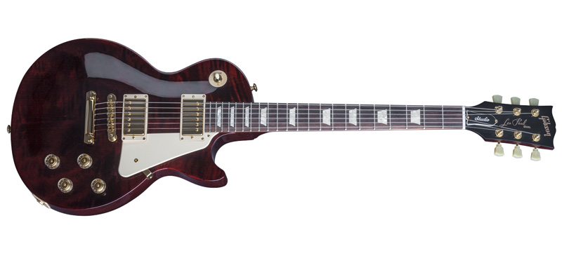 Gibson 2016 USA Les Paul Studio T Wine Red
