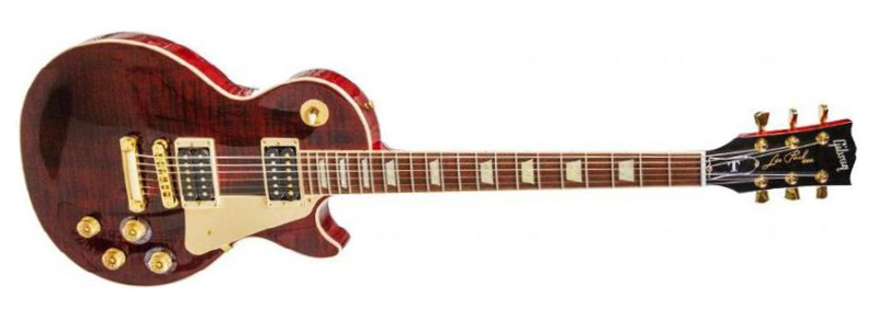 Gibson 2013 Les Paul Signature T Gold Series Wine Red