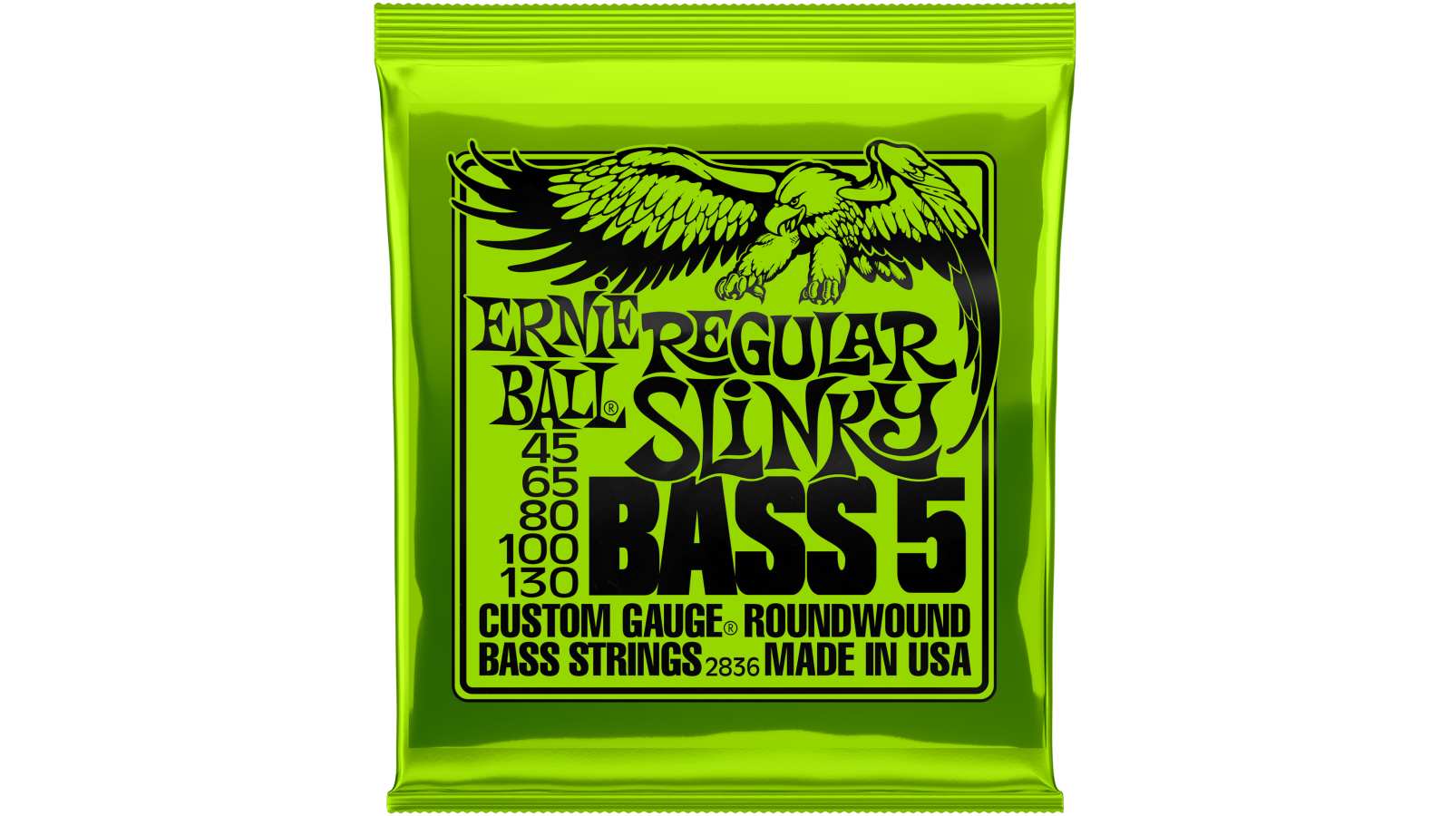 Ernie Ball EB-2836 5-String Slinky Bass Saiten 45-130