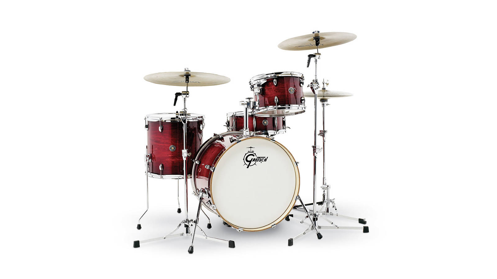 Gretsch Catalina Club Drumset Gloss Crimson Burst
