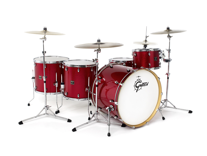 Gretsch Catalina Club CC F605 Drumset Red Sparkle