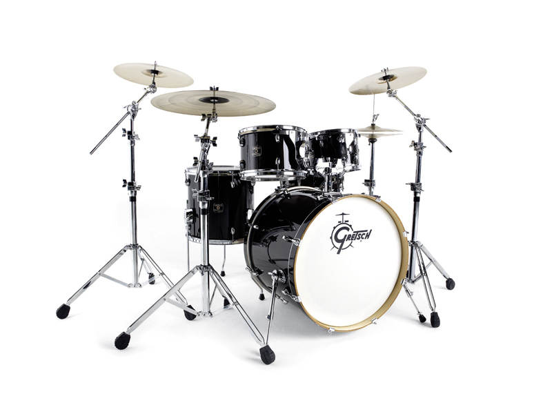 Gretsch Catalina Club CC F605 Drumset Ebony Gloss