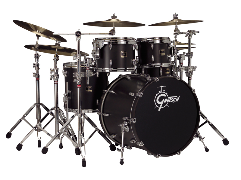 Gretsch Renown RN E624 Drumset Satin Black