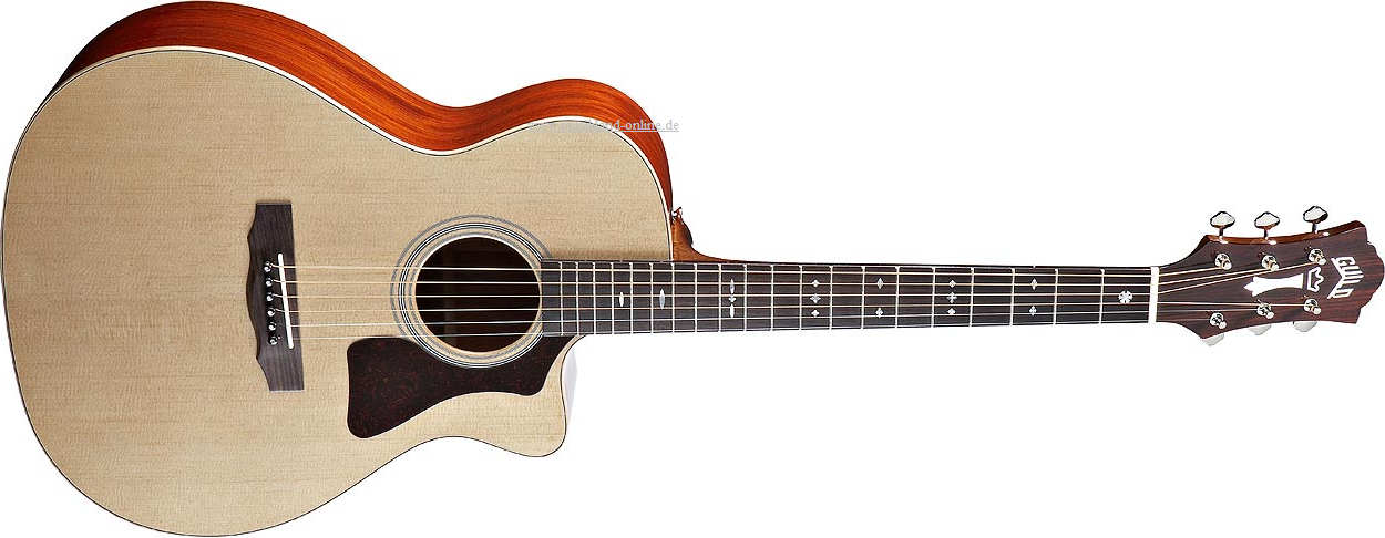 Guild GAD-30 PCE natur Auditorium - Fishman PU
