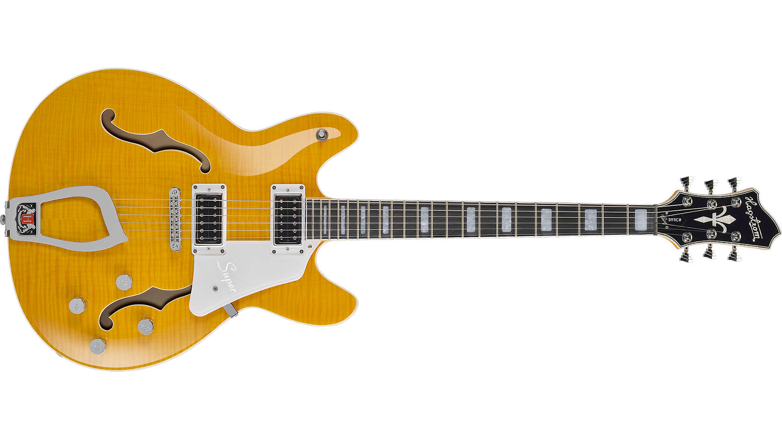 Hagstrom Super Viking Dandy Dandelion Flame