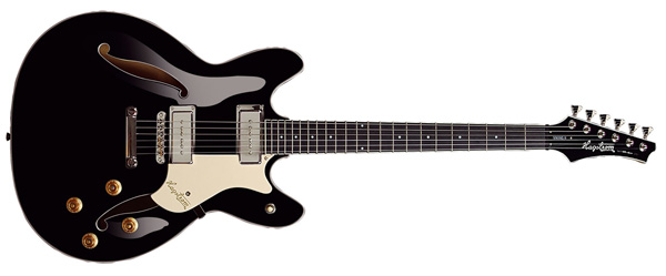 Hagstrom Viking IIP in Black Gloss E-Gitarre