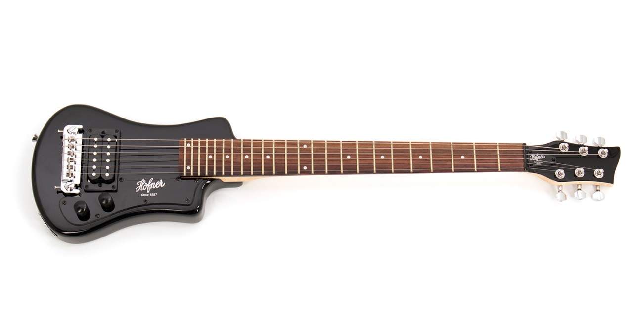 Höfner Shorty E-Gitarre Black