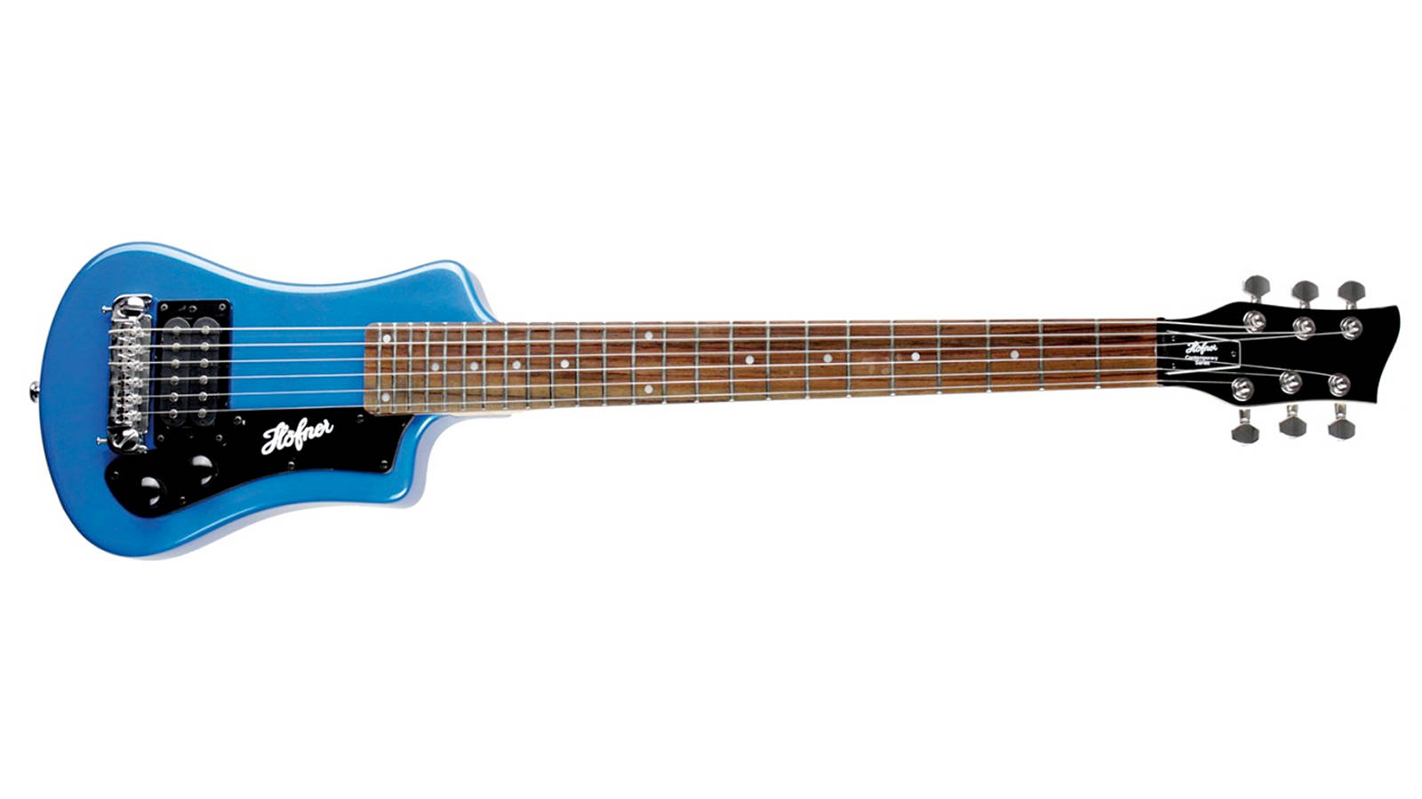 Höfner Shorty E-Gitarre Blau