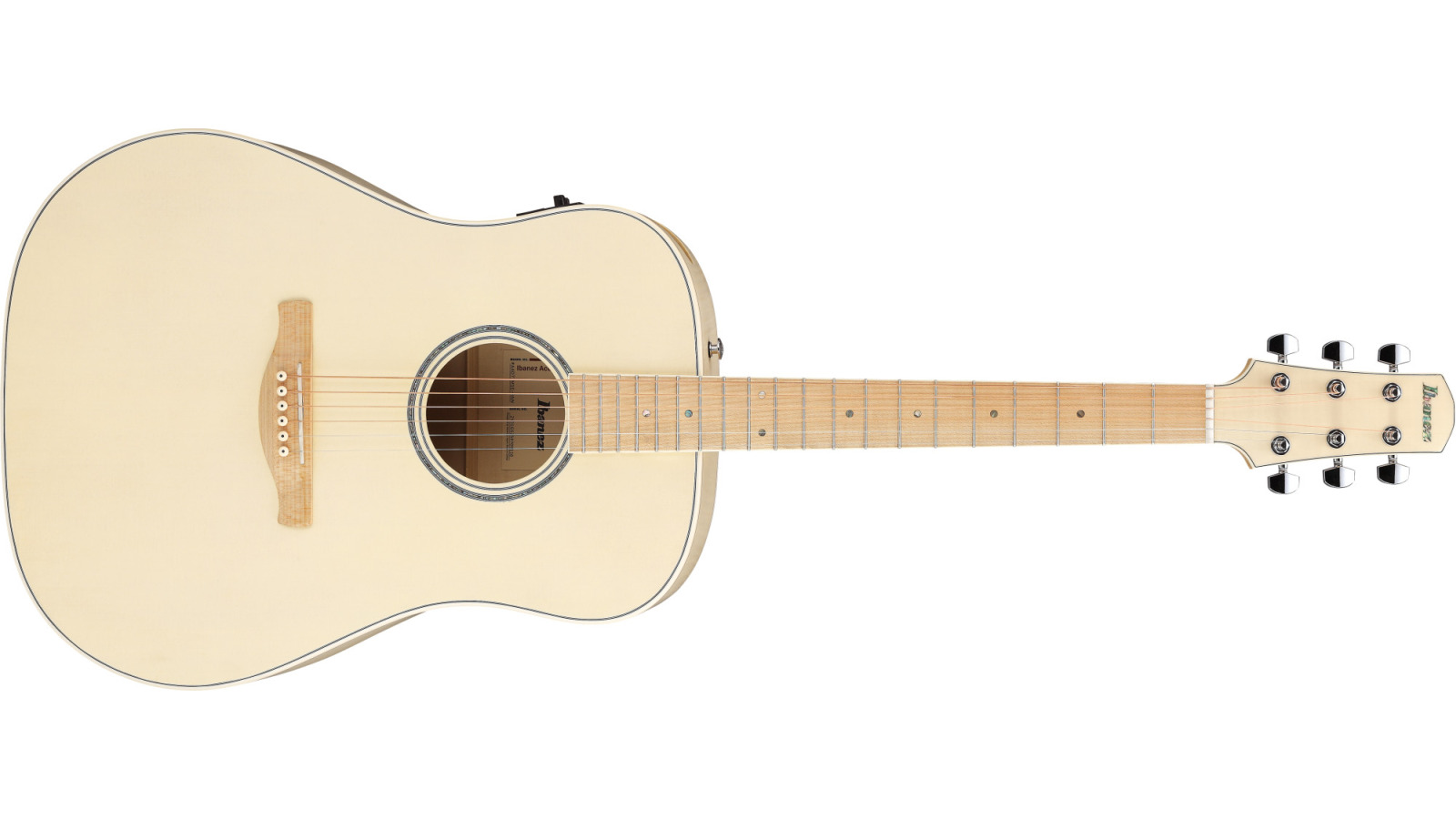 Ibanez AAD77M1E-OAW Open Pore Antique White