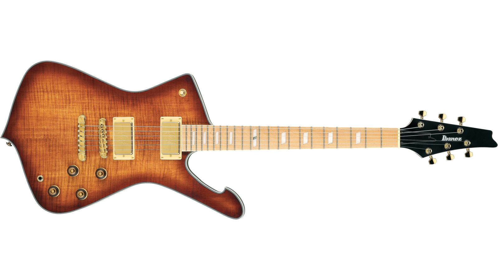 Ibanez IC420MFM-CML Iceman Caramel Burst