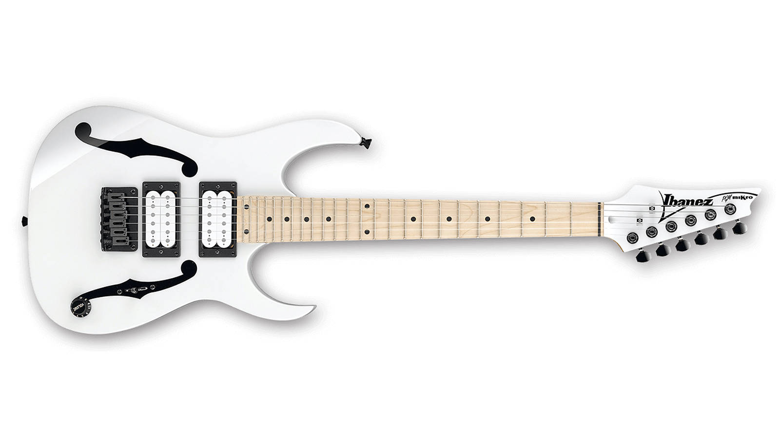 Ibanez PGMM31-WH Paul Gilbert Mikro E-Gitarre White