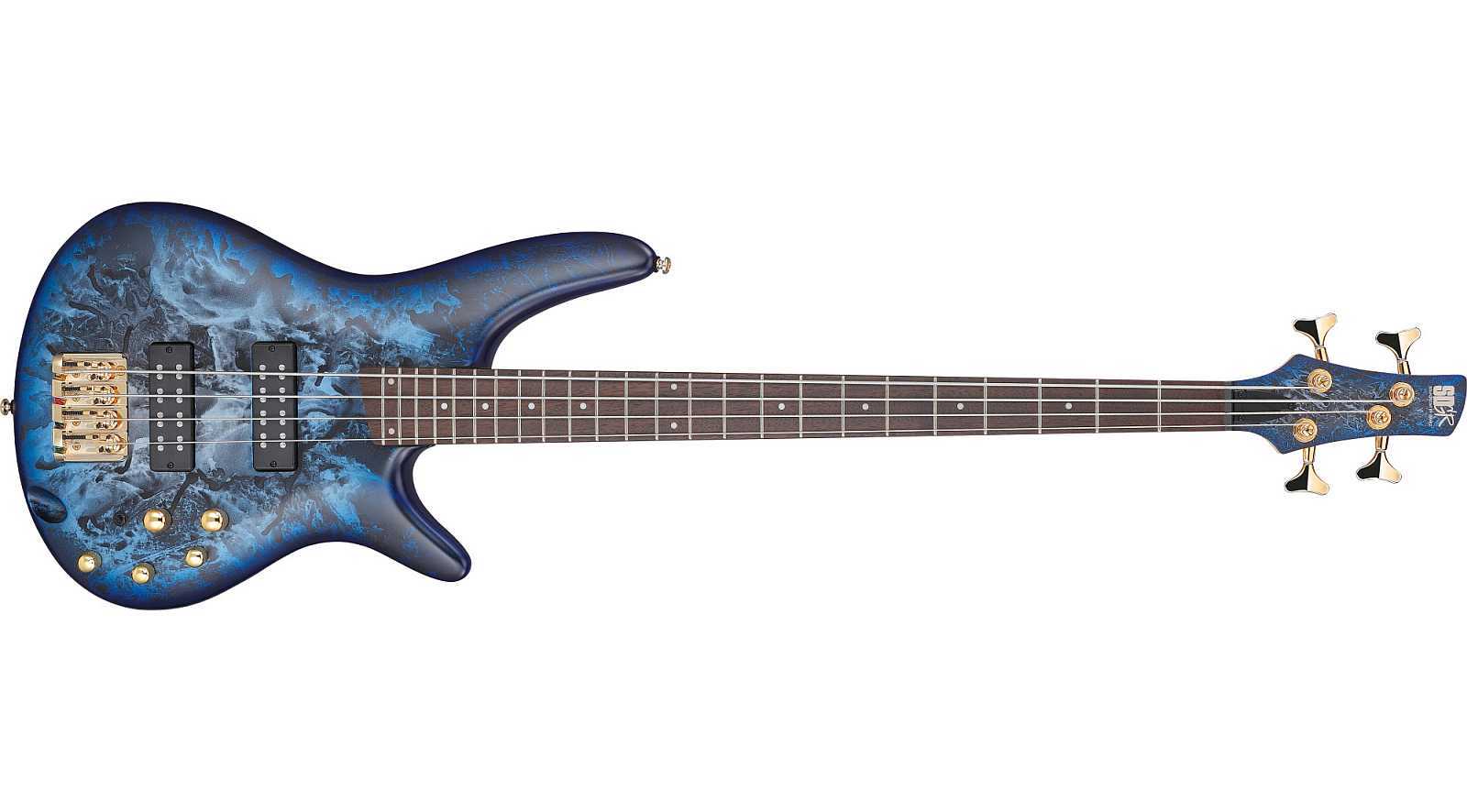 Ibanez SR300EDX-CZM E-Bass Cosmic Blue Frozen Matte