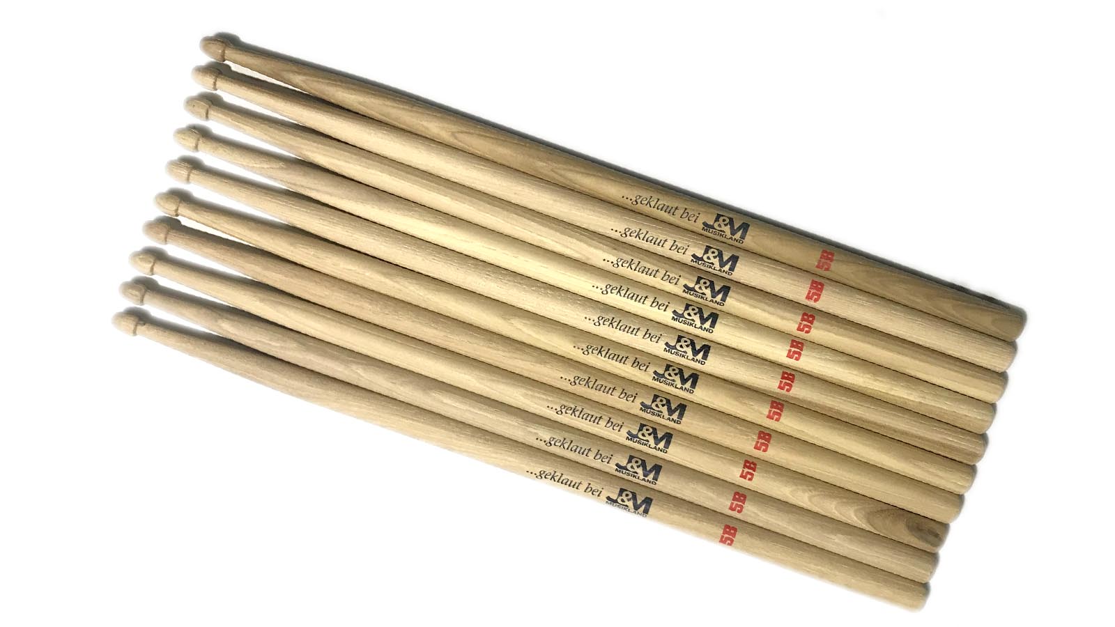 J&M Sticks 5B Hickory 5er Set