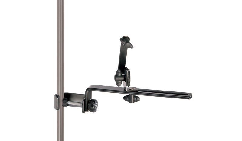 K&M 12158 LCD Halter an Mikrofonstativ