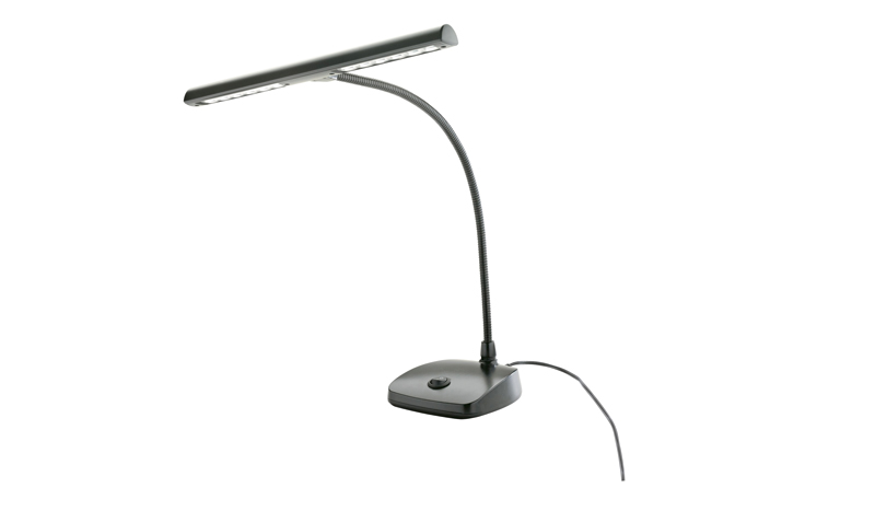 K&M LED Pianoleuchte Goldfarbig