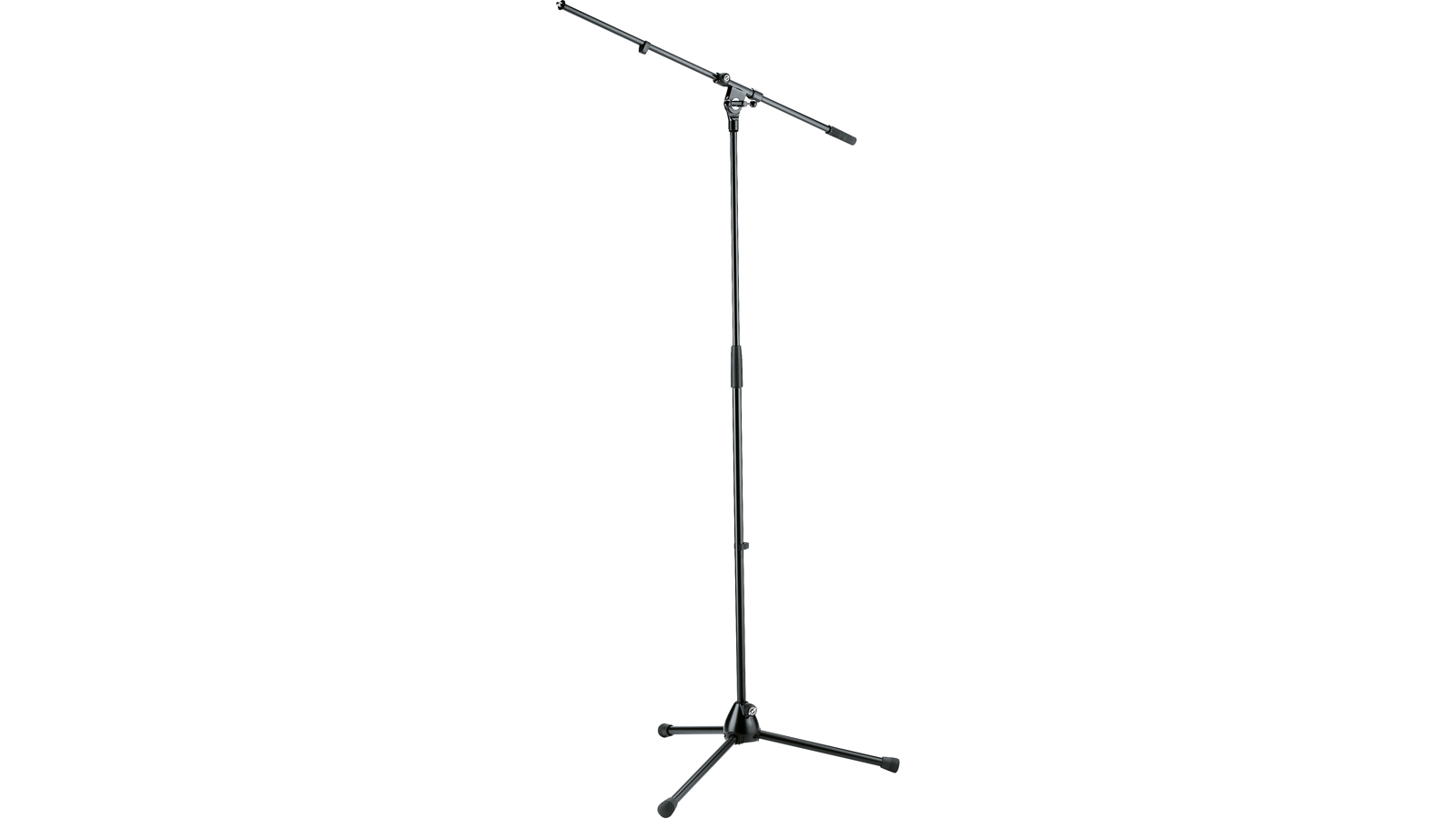 K&M 21020-300-55 Mikrofonstativ mit Schwenkarm schwarz