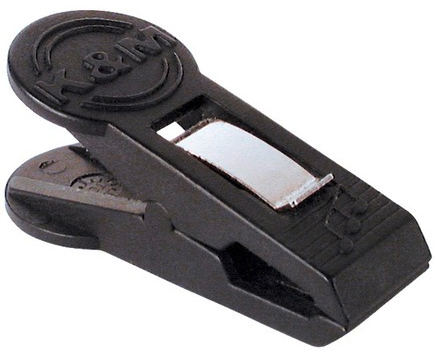 K&M 16060 Notenklammer schwarz 4 Stk.