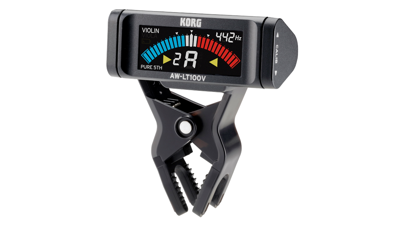 Korg AW-LT100 V Clip On Stimmgerät für Violine