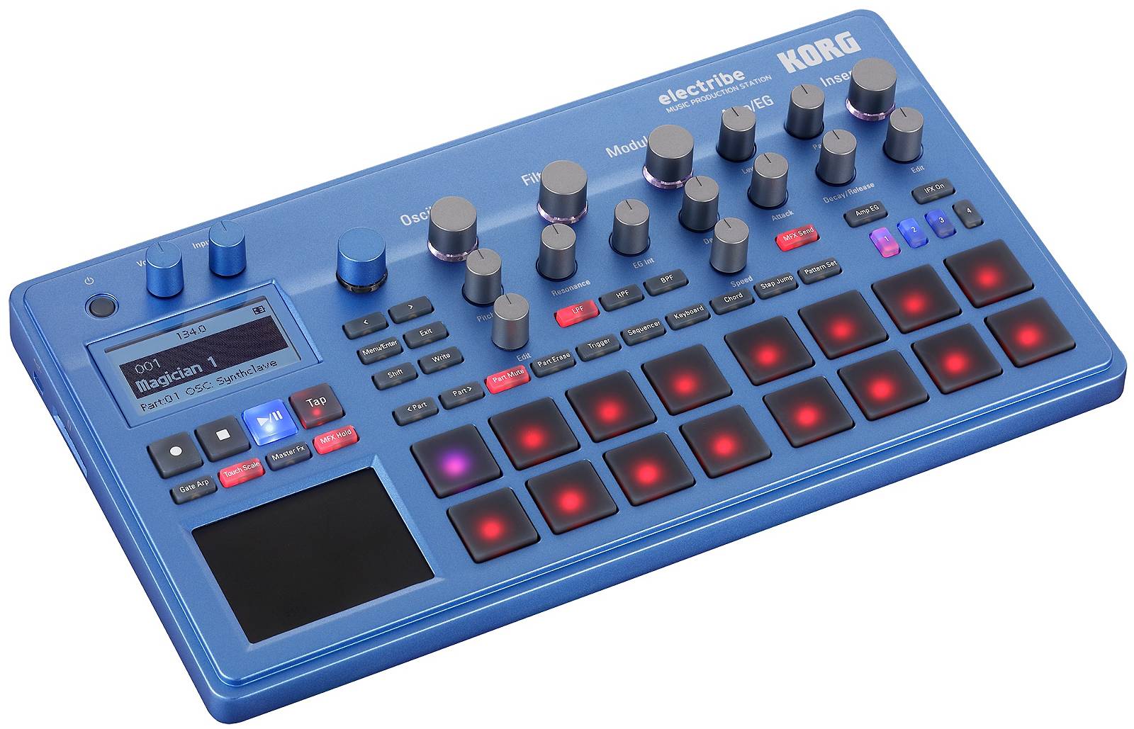 Korg Electribe 2 blue Music Production Station Retoure - RETOURE