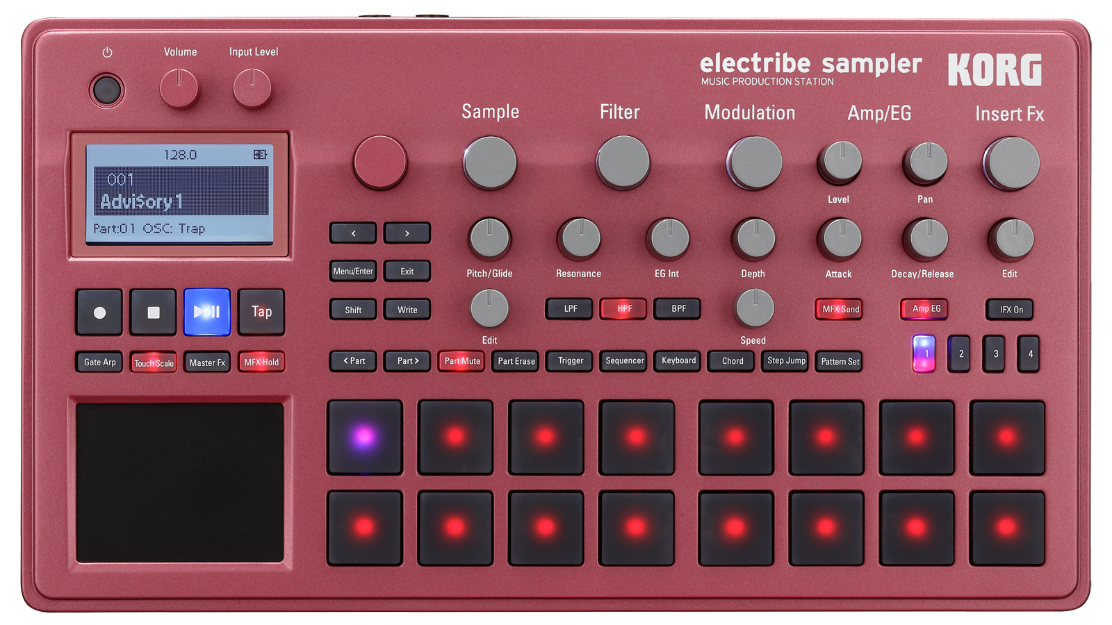 Korg Electribe 2 Sampler Red