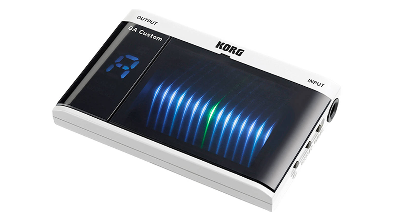 Korg GA40 Custom Stimmgerät Gitarre/Bass weiß