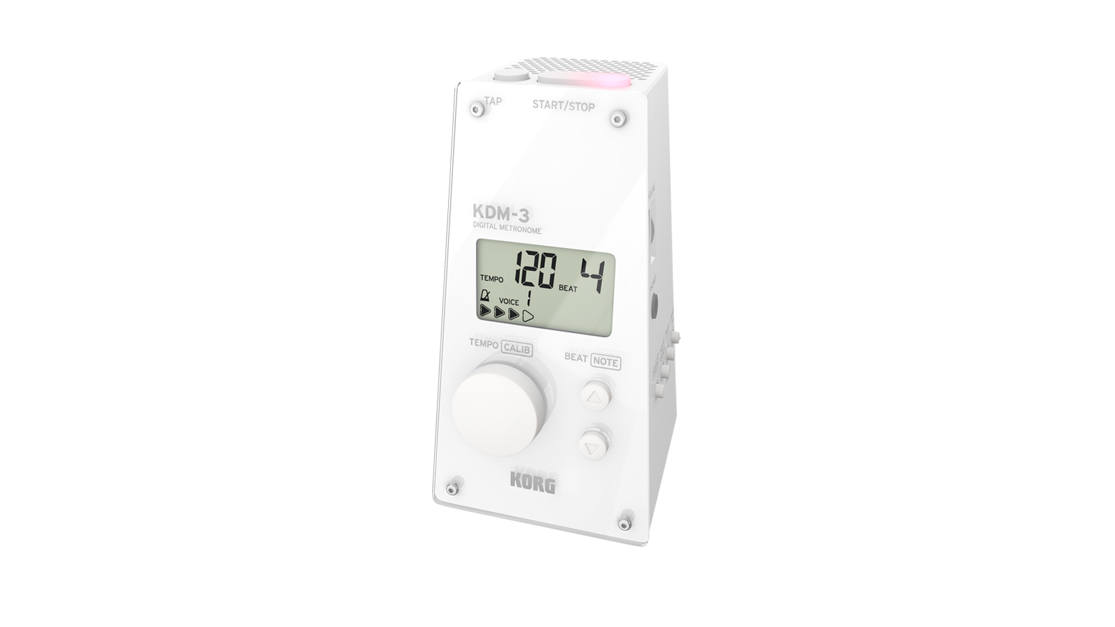 Korg KDM-3-WH Digital Metronom weiß