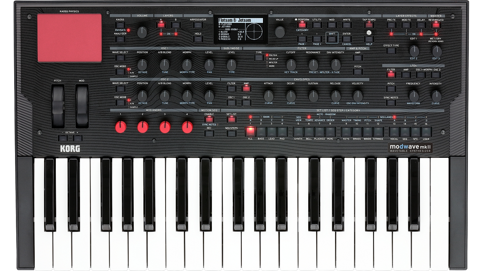 Korg MODWAVE MKII Synthesizer