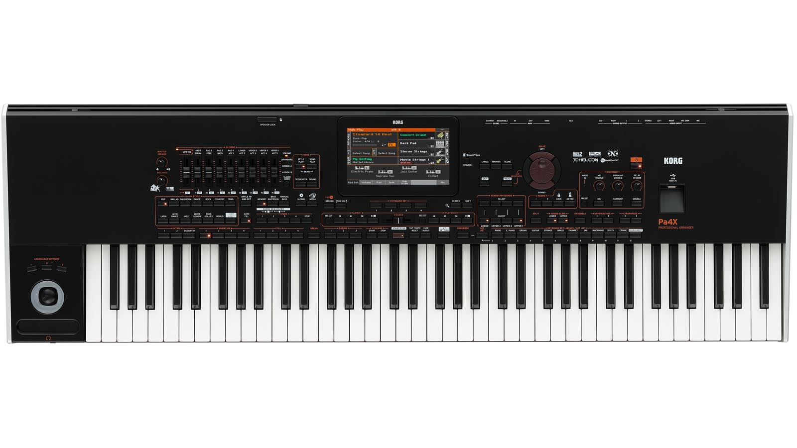 Korg PA4X 76 Professional Arranger Keyboard
