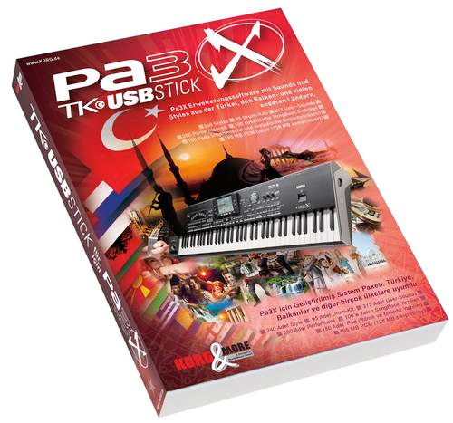 Korg PA3X Türkisch USB Stick