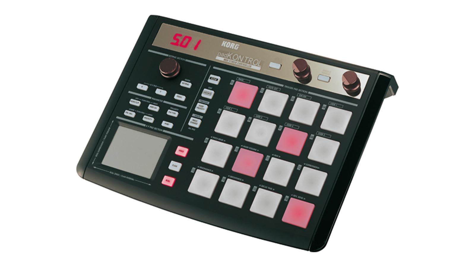 Korg padKontrol USB-Controller 16 Pads schwarz