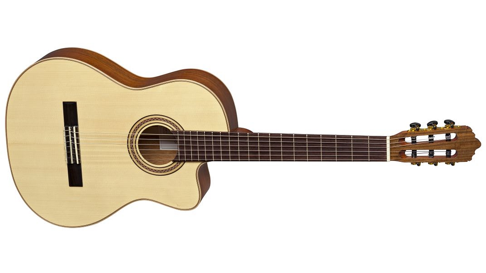 La Mancha Rubi S Cutaway Konzertgitarre 4/4