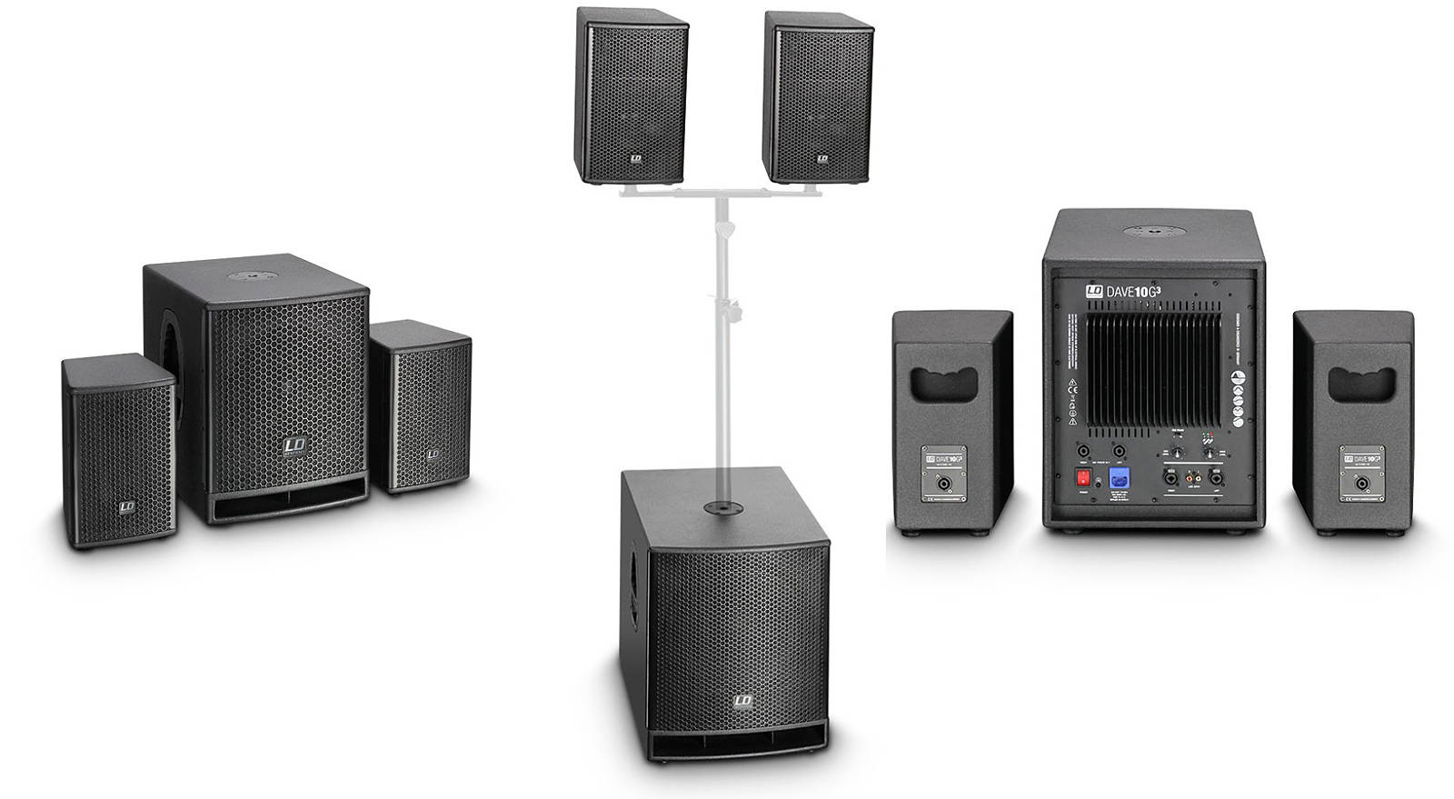 LD-Systems DAVE 10 G3 aktives 10" PA System
