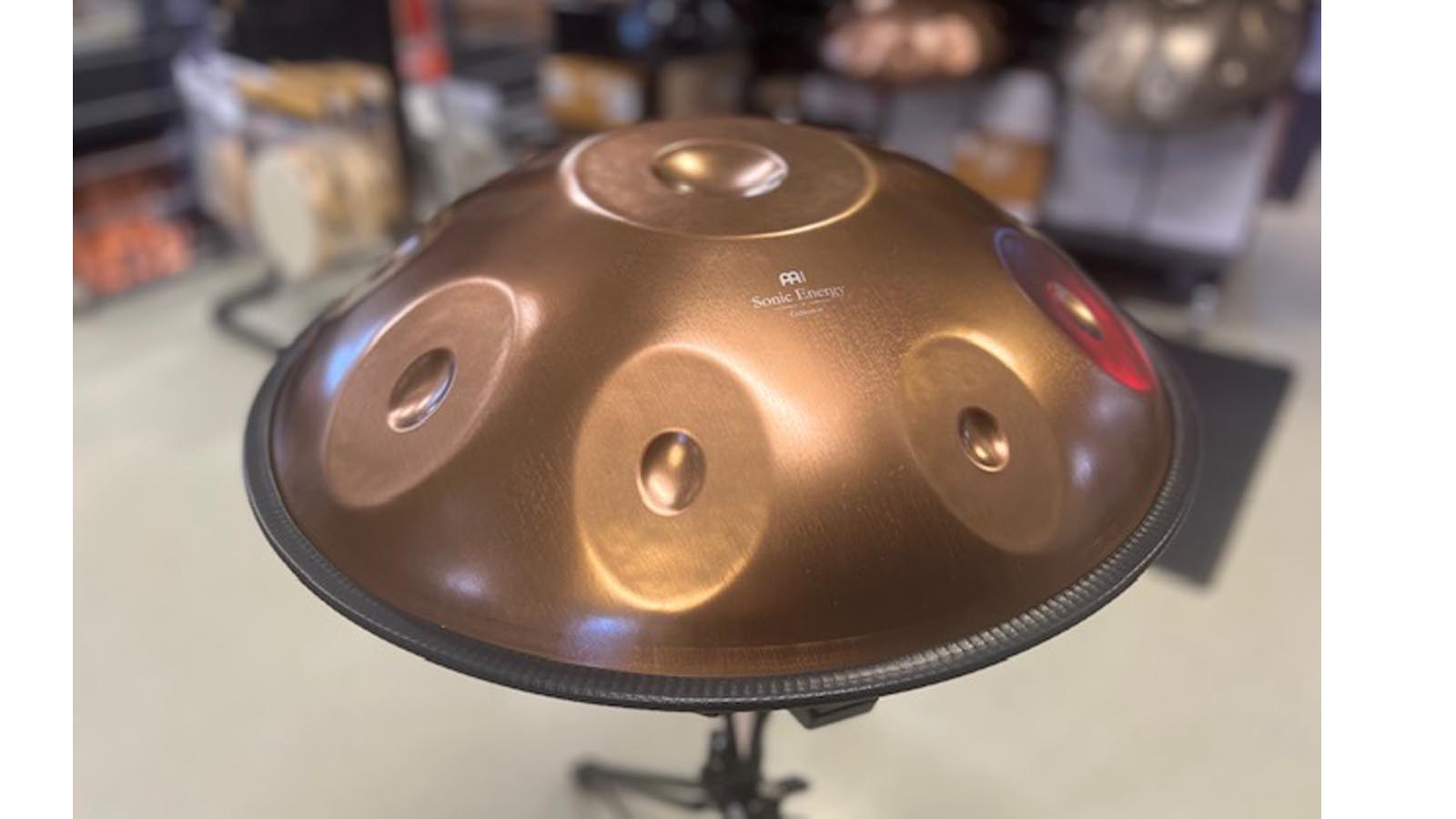 Meinl Handpan Stainless Steel D Amara Vintage Kupfer, D AMARA, 10 Ton