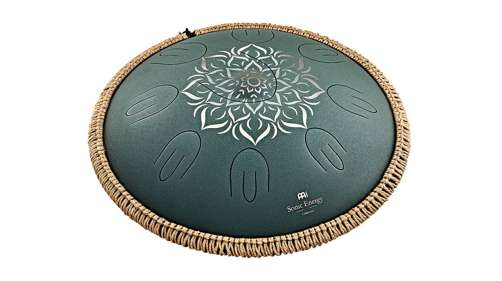 Meinl Octave Steel Tongue Drum Dunkelgr&uuml;n 432Hz - F Dur