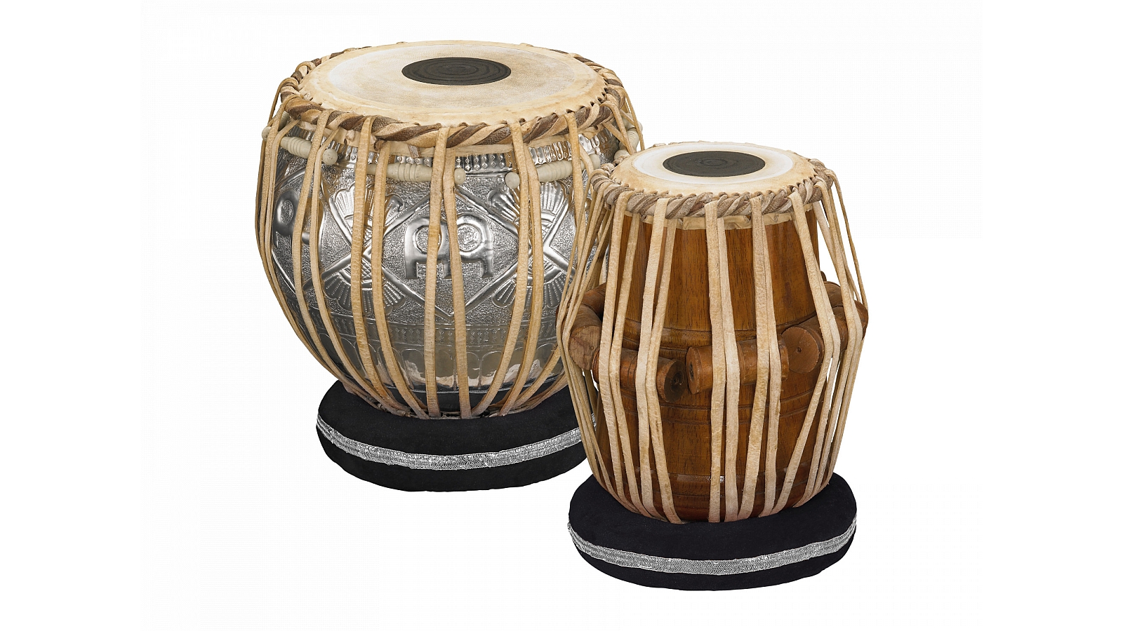 Meinl TABLA indische Holzrollen Trommeln