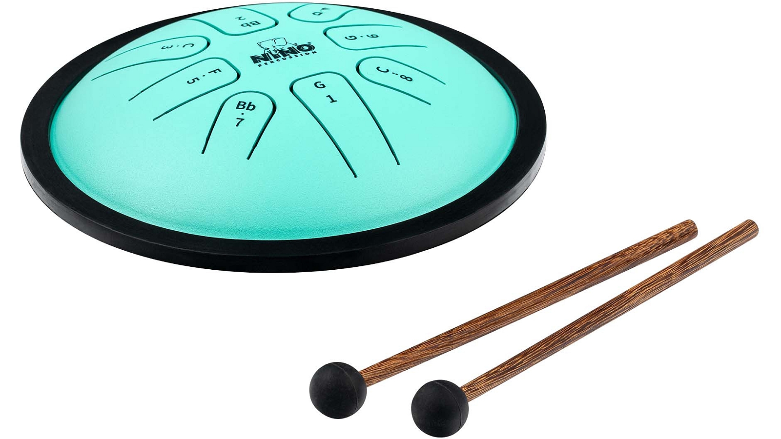 Nino Mini Steel Tongue Drum Green