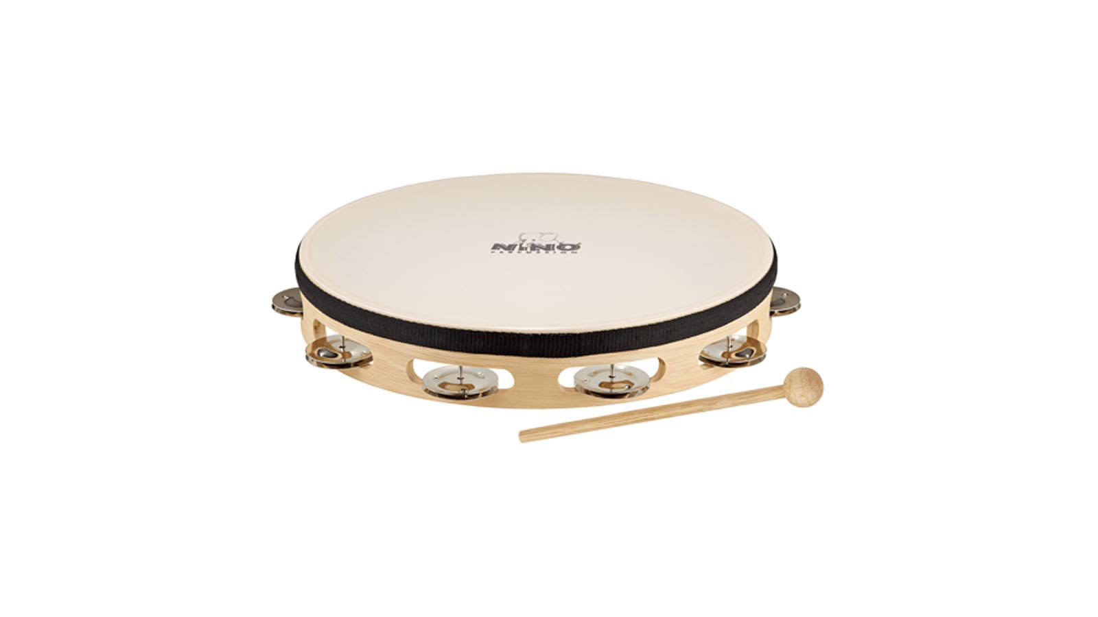Nino Tambourine Holz 10'' NINO25