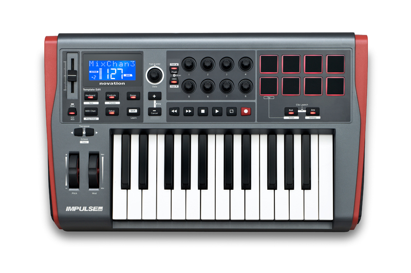 Novation Impulse 25 USB-/MIDI-Controller