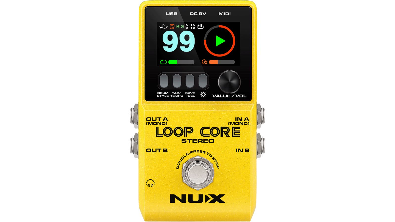Nux LOOPCORE-STEREO Looper-Pedal