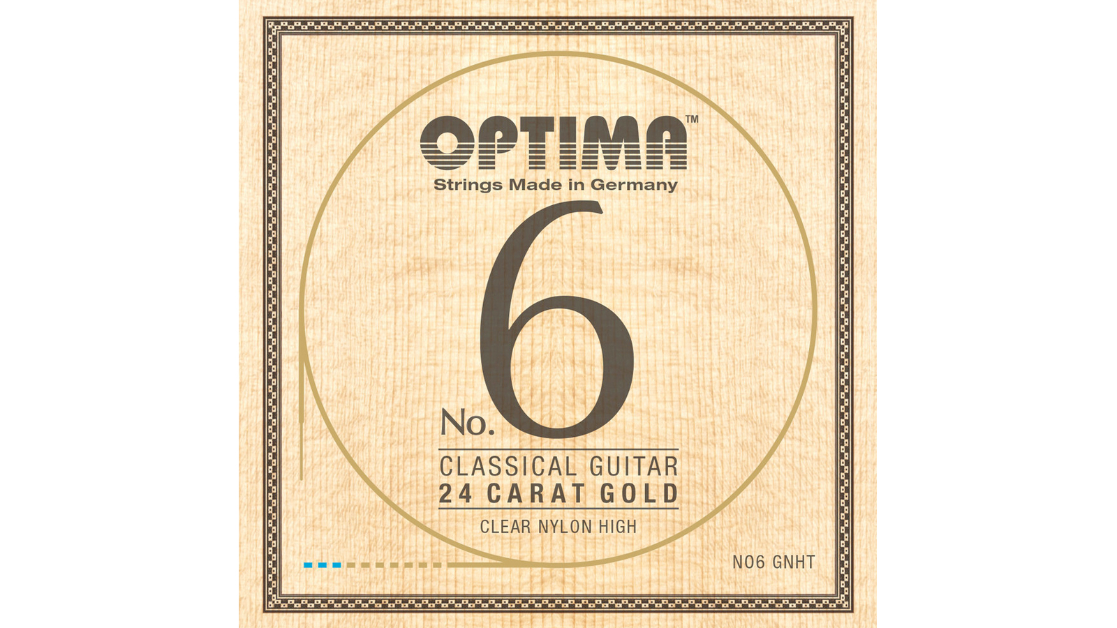 Optima No.6 Carbon 24 Karat Gold Konzertgitarrensaiten