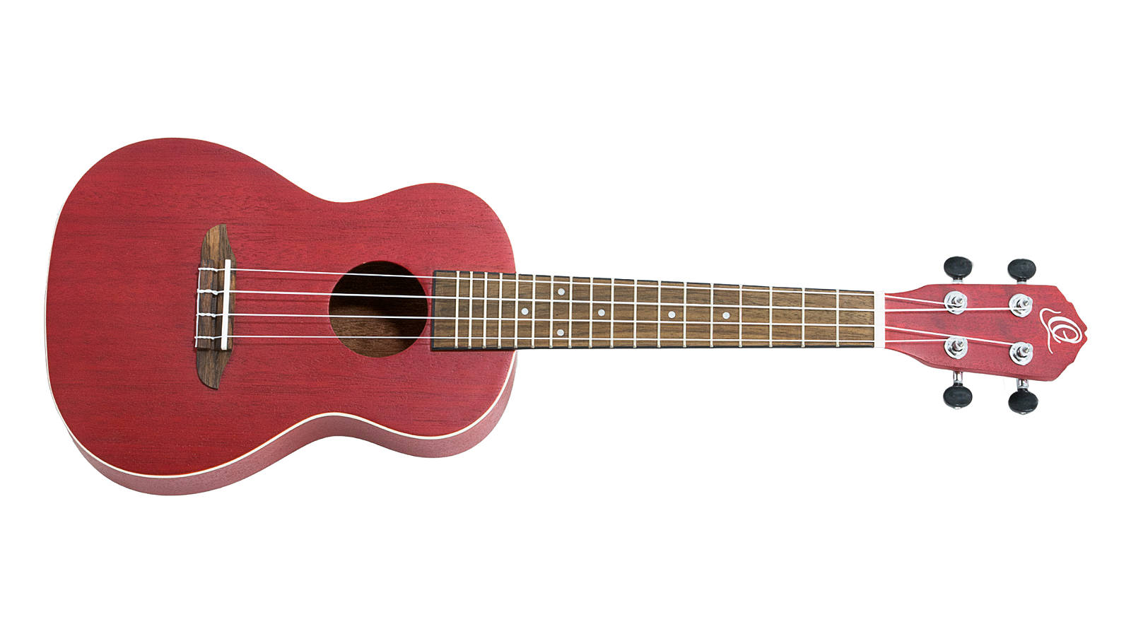 Ortega RUFIRE Konzert Ukulele See Thru Red