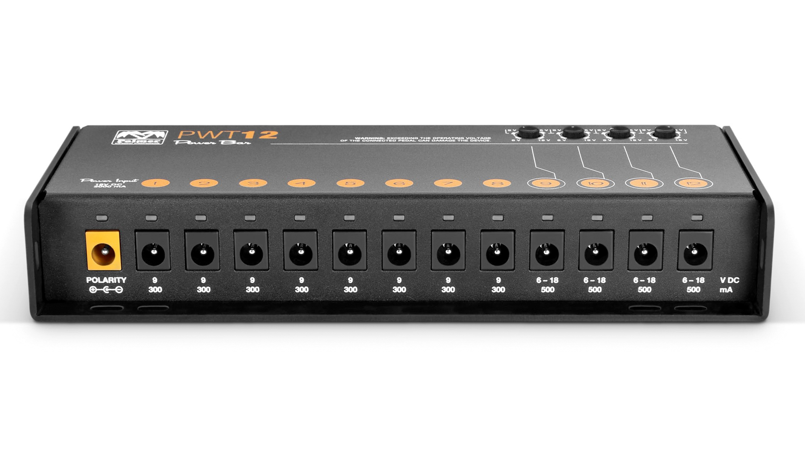 Palmer MI PWT 12 MK 2 Universalnetzteil für Pedalboard